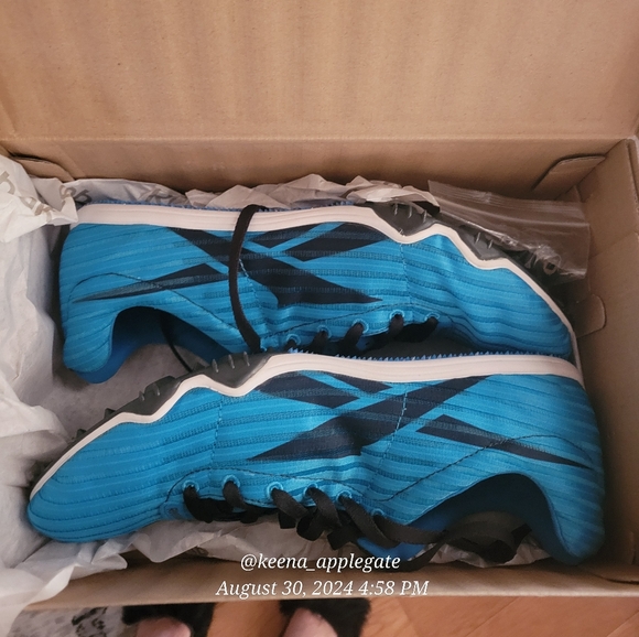 Reebok Mens London Distance Blue Track Shoes Running Shoe Athletic Shoe  #11 - Picture 7 of 11